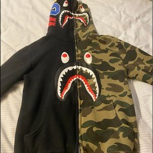 A Bathing Ape Hoodie.